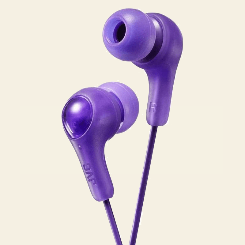 JVC Gumy Plus In Ear Violet [Accessories]