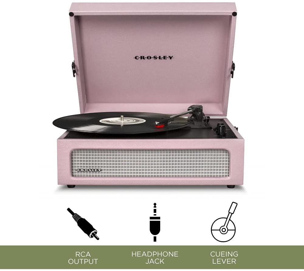 Crosley Voyager - Turntable (Amethyst) [Tech & Turntables]
