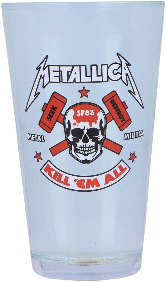 Metallica Kill Em All Glass, 14.8cm [Cup]