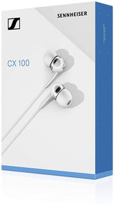 SENNHEISER CX100 Canal type Earphones White [Accessories]