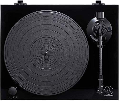 Audio-Technica AT-LPW50PB Belt Drive Turntable (Piano Black) [Tech & Turntables]