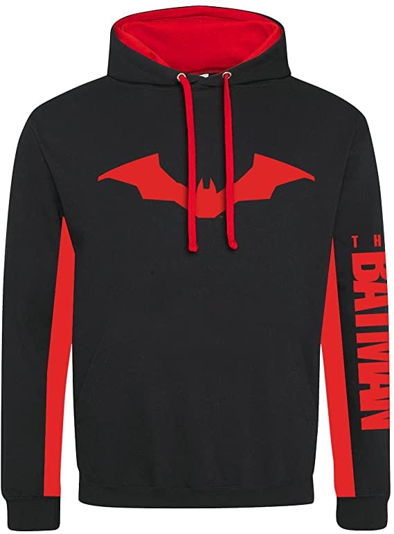 The Batman Icon And Text - Medium [Hoodies]