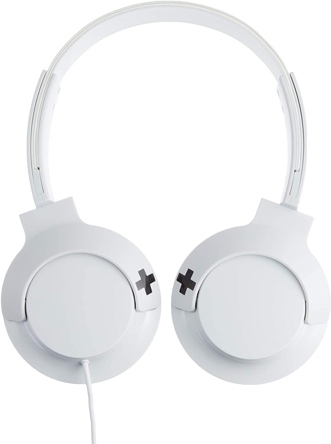 PHILIPS SHL3075WT BASS+ ON-EAR HEADPHONES WITH MIC - WHITE [ACCESSORIES]