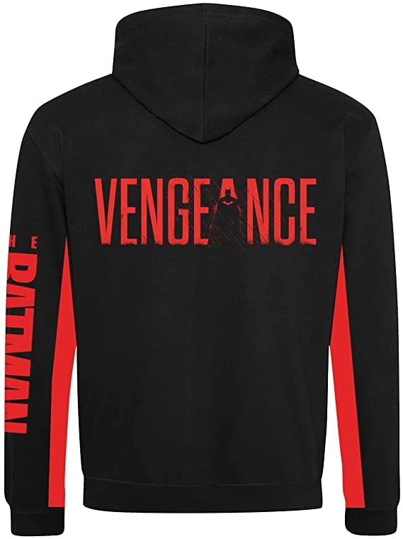 The Batman Icon And Text - Medium [Hoodies]