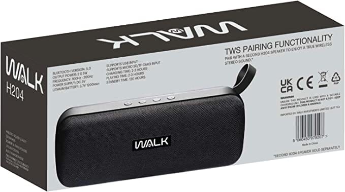 WALK AUDIO TRUE WIRELESS FABRIC SPEAKER [TECH & TURNTABLES]