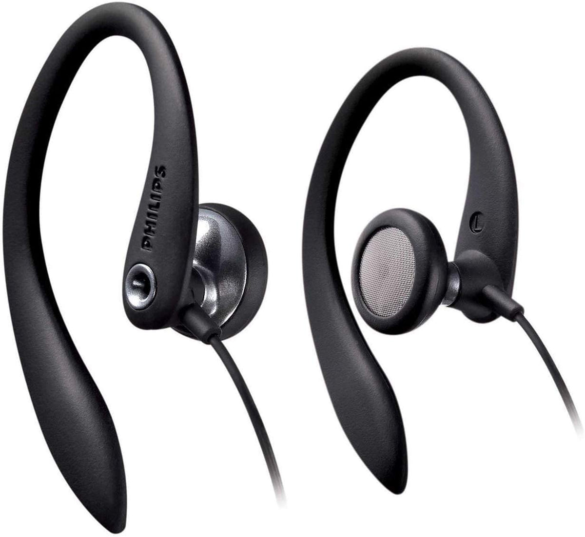 Philips Earhook In-Ear Sports Headphones - black [Accessories]