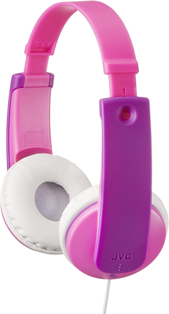JVC TINY PHONES KIDS STEREO HEADPHONES WITH VOLUME LIMITER (PINK) [ACCESSORIES]