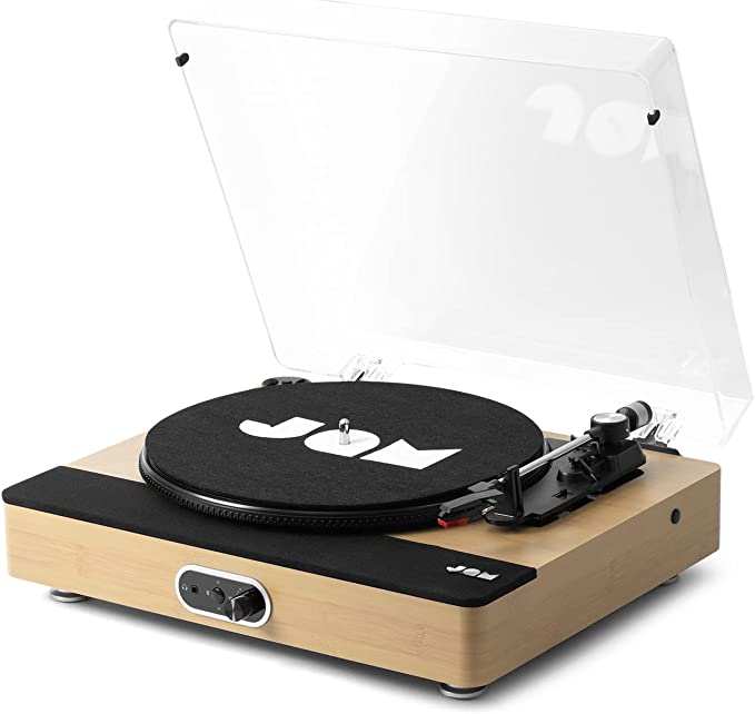 JAM The Sound Stream+ Turntable - Bamboo [Tech & Turntables]