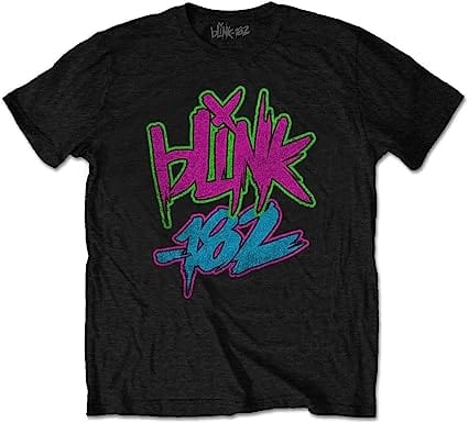 Blink 182 'Neon Logo' - Small [T-Shirts]
