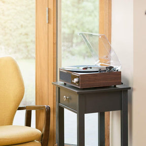 Victrola VTA67 - Bluetooth Turntable Radio (Dark Wood) [Tech & Turntables]
