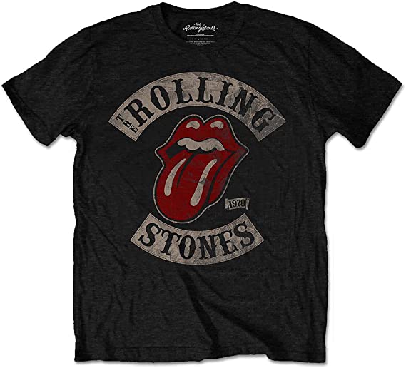 Rollingstones Tour '78 - Black - Large [T-Shirts]