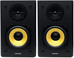 EDIFIER R1000T4 ACTIVE 2.0 BOOKSHELF SPEAKER SYSTEM IDEAL TV, PC, LAPTOP, COMPUTER, HI-FI (BLACK)TECH & TURNTABLES]