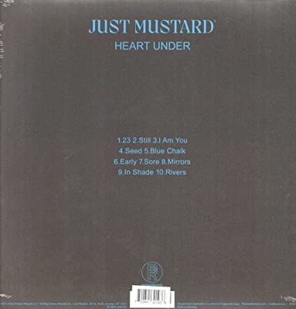 HEART UNDER - JUST MUSTARD [Translucent Vinyl]