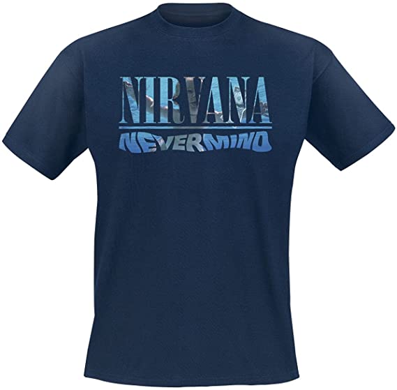 Nirvana Nevermind - Navy - Large [T-Shirts]