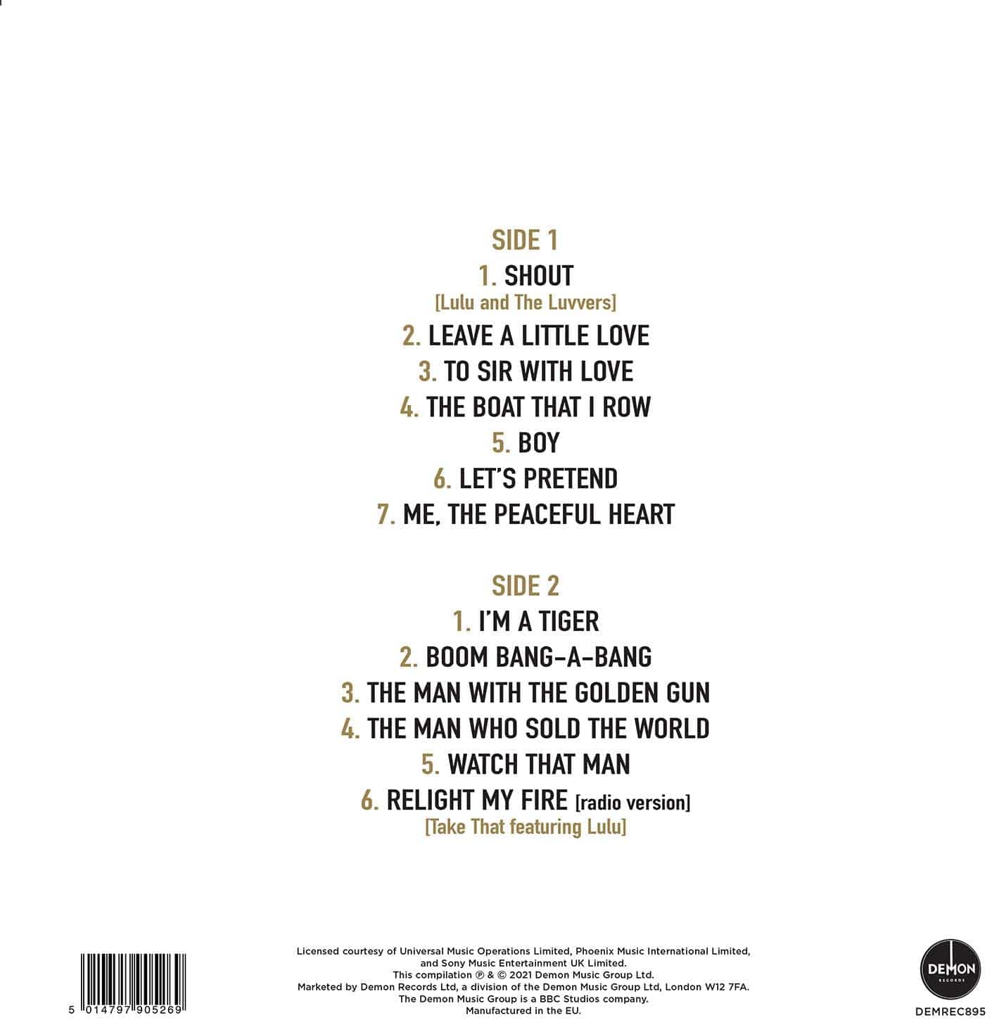 GOLD - LULU [VINYL]