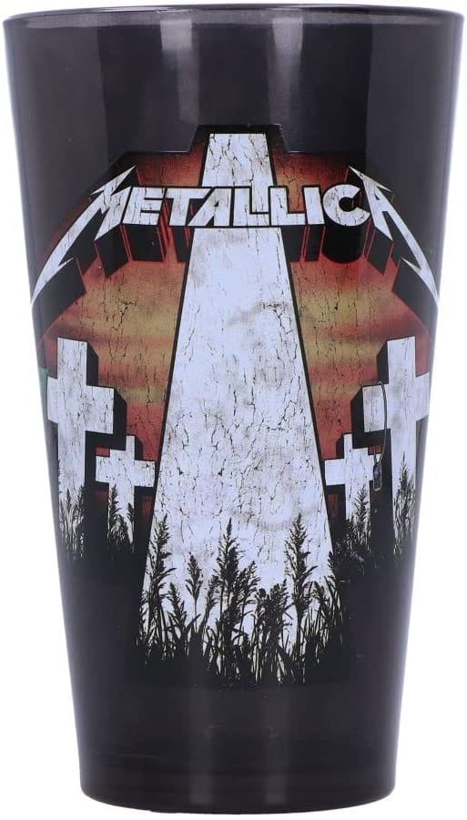 Metallica Master of Puppets Glass, Black, 14.8cm [Cup]
