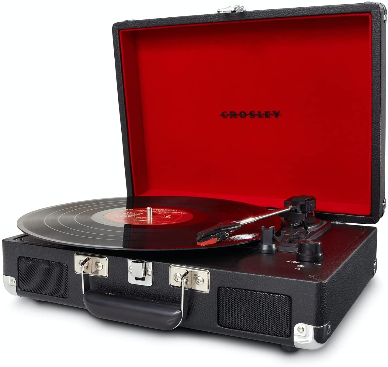 Crosley Cruiser Plus - Bluetooth Turntable (Black) [Tech & Turntables]