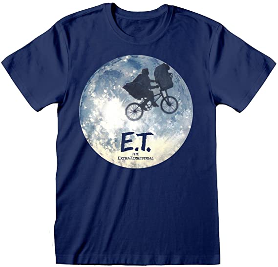 ET Moon Ride Silhouette - XL [T-Shirts]