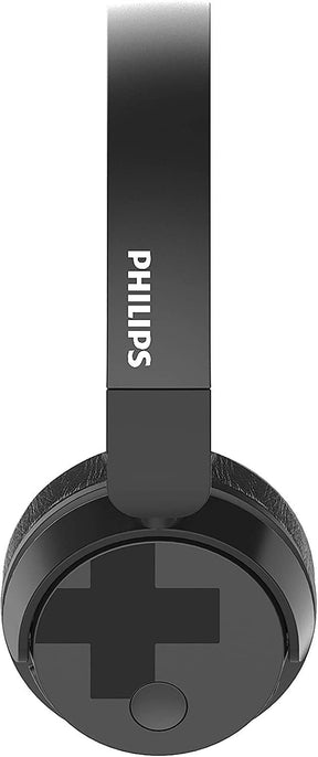 PHILIPS AUDIO TABH305BK/00 BLUETOOTH ON EAR HEADPHONES WITH ACTIVE NOISE CANCELLATION (VOLUMINOUS BASS, 18 HOUR BATTERY LIFE, FOLDABLE) - BLACK [ACCESSORIES]