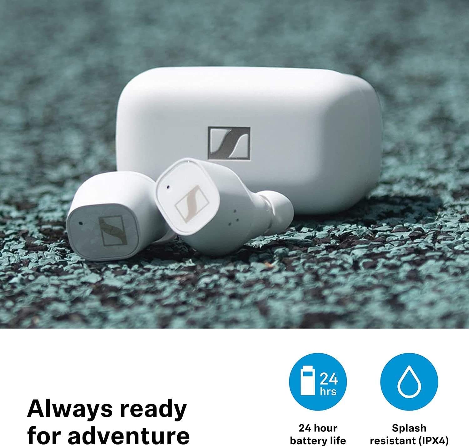 Sennheiser CX Plus True Wireless Earbuds (White) [Accessories]