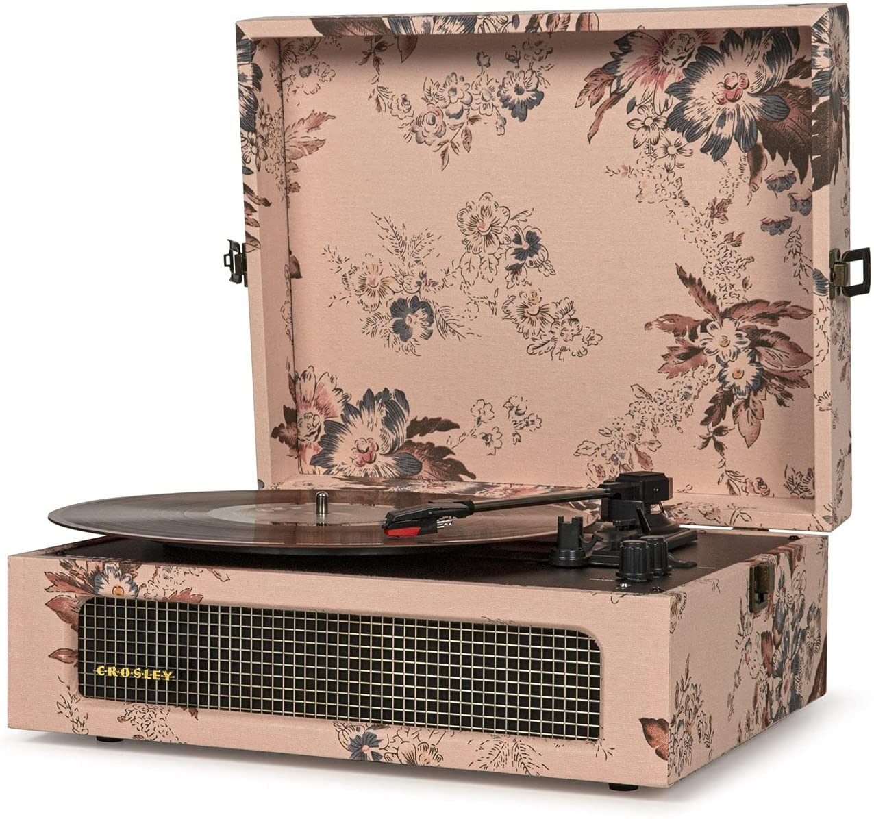Crosley Voyager - Turntable (Floral) [Tech & Turntables]