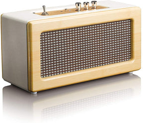LENCO BT-300 OAK | PORTABLE BLUETOOTH 20 WATT RMS SPEAKER WITH UP TO 8 HOURS PLAYTIME [TECH & TURNTABLES]