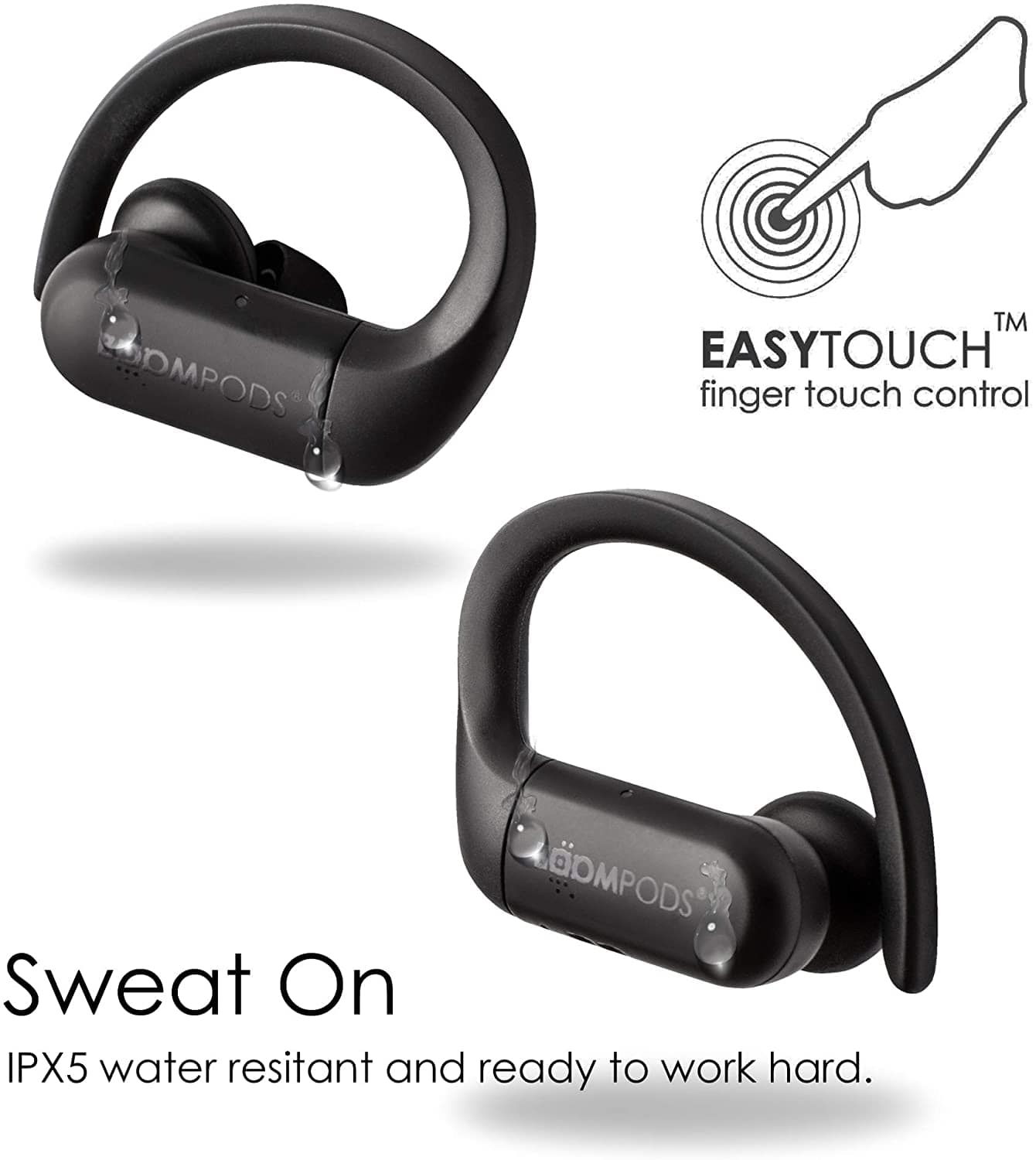 BOOMPODS SPORTPODS TWS IN-EAR BLUETOOTH SPORT HEADPHONES [ACCESSORIES]