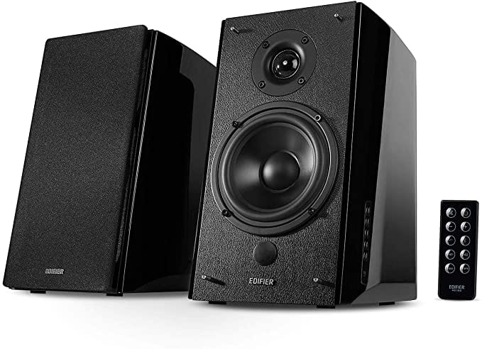 EDIFIER R2000DB BLUETOOTH ACTIVE BOOKSHELF SPEAKERS - BLACK [TECH & TURNTABLES]