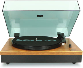 Lenco LS-300 – Bluetooth Turntable With Speakers (Wood) [Tech & Turntables]