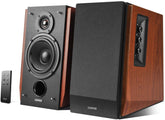 EDIFIER R1700BT BLUETOOTH BOOKSHELF SPEAKERS - ACTIVE NEAR-FIELD STUDIO MONITORS - POWERED SPEAKERS 2.0 SETUP WOODEN ENCLOSURE - 66W RMS [TECH & TURNTABLES]