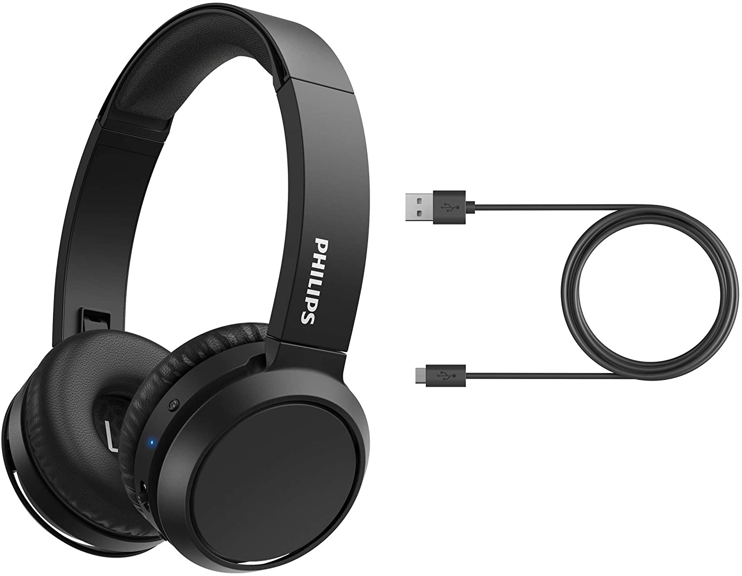 Philips On-Ear Headphones H4205BK/00 (Black) [Accessories]