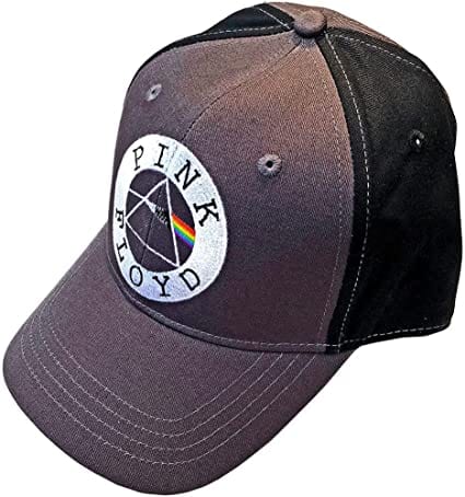 Pink Floyd Baseball Cap D.S.O.T.M Circle Logo Grey/Black [Hat]