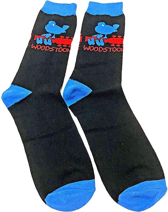 Woodstock Men's Logo, Black [Socks]