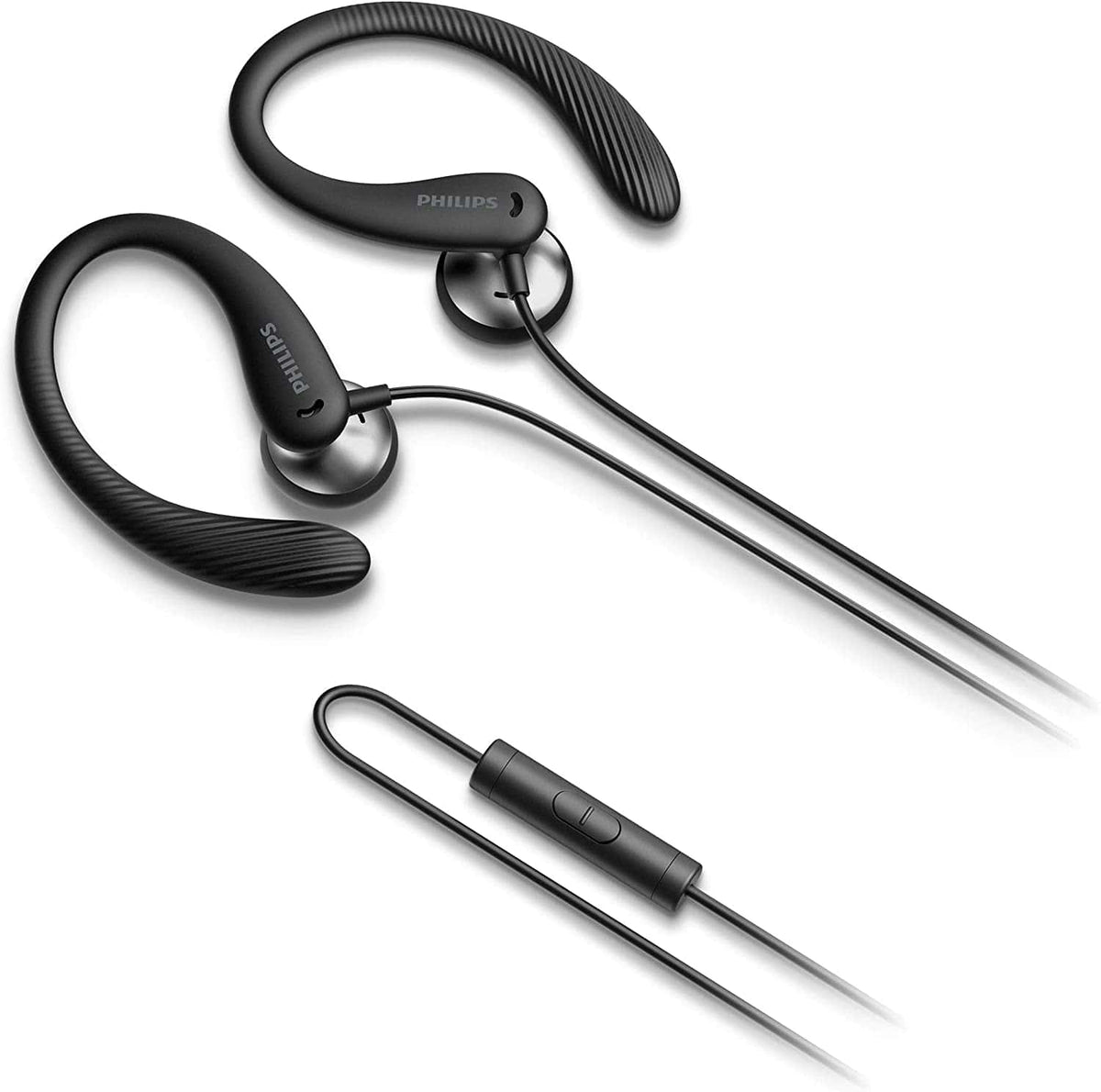 PHILIPS AUDIO TAA1105BK/00 SPORTS HEADPHONES WITH MICROPHONE [ACCESSORIES]