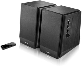 EDIFIER R1700BT BLUETOOTH BOOKSHELF SPEAKERS - ACTIVE NEAR-FIELD STUDIO MONITORS - POWERED SPEAKERS 2.0 SETUP ENCLOSURE - 66W RMS [TECH & TURNTABLES]