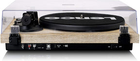 Lenco LBT-188 - Bluetooth Turntable (Pine) [Tech & Turntables]
