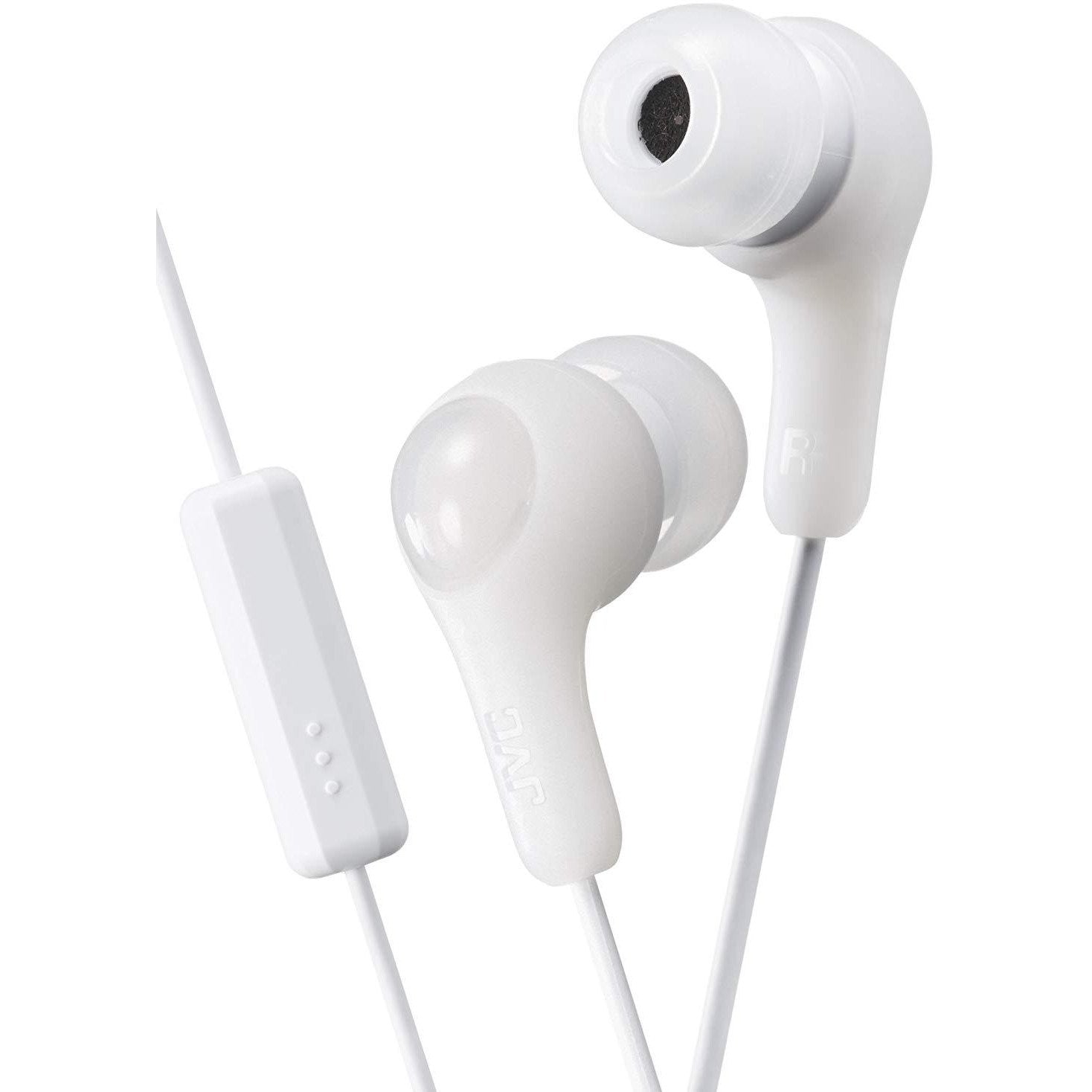 JVC Gumy Plus In Ear Earphones - White [Accessories]