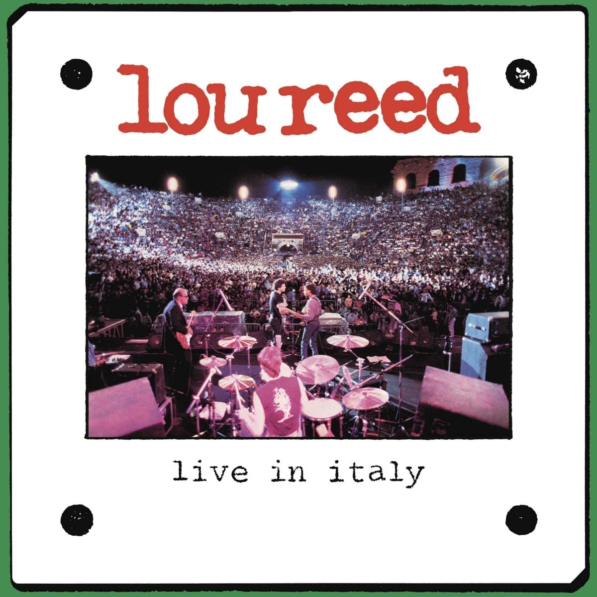 LIVE IN ITALY - LOU REED [VINYL]