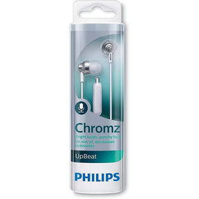 Philips SHE3855SL/00 Earbuds Earphone - Silver/White [Accessories]