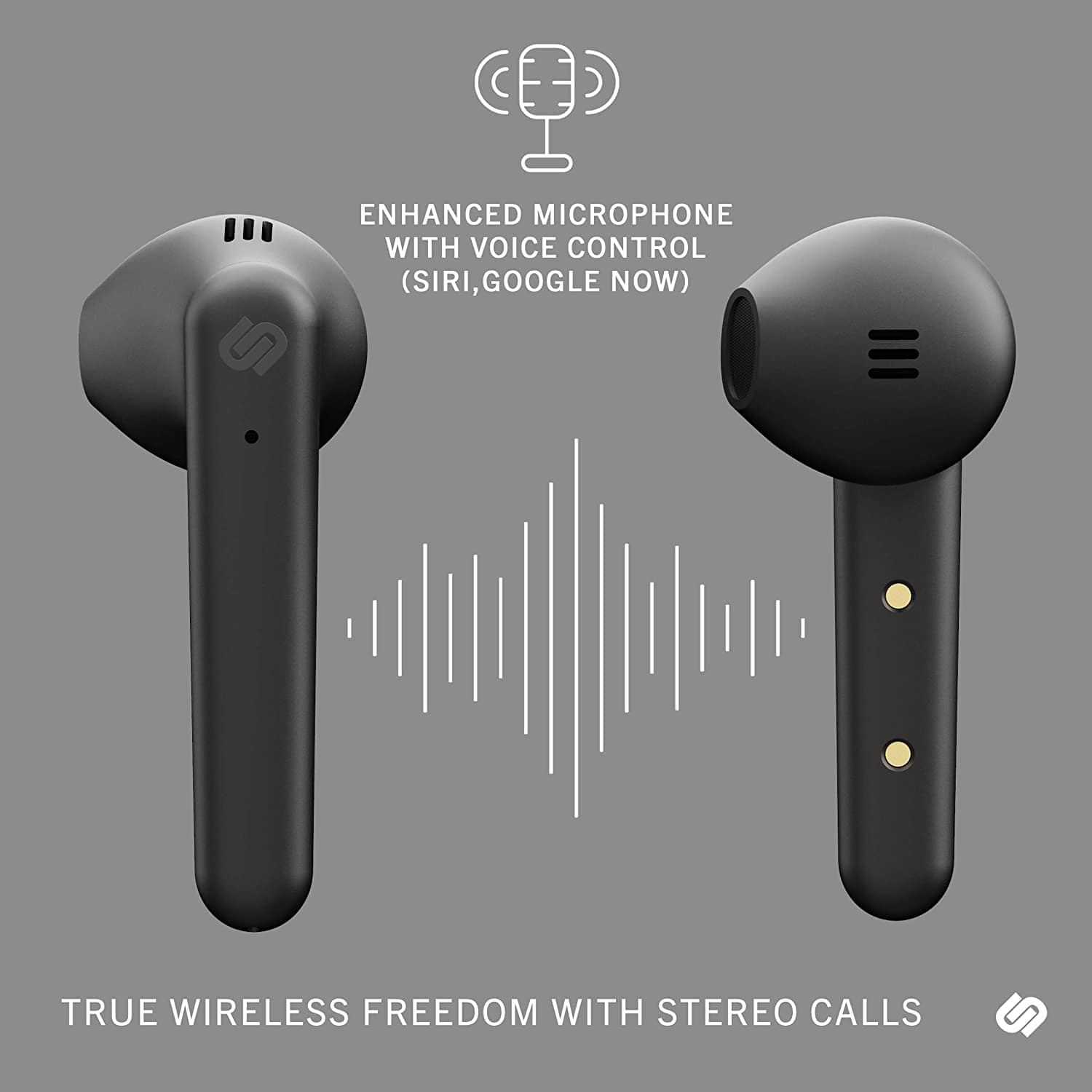 URBANISTA STOCKHOLM PLUS TRUE WIRELESS EARBUDS - MIDNIGHT BLACK [ACCESSORIES]