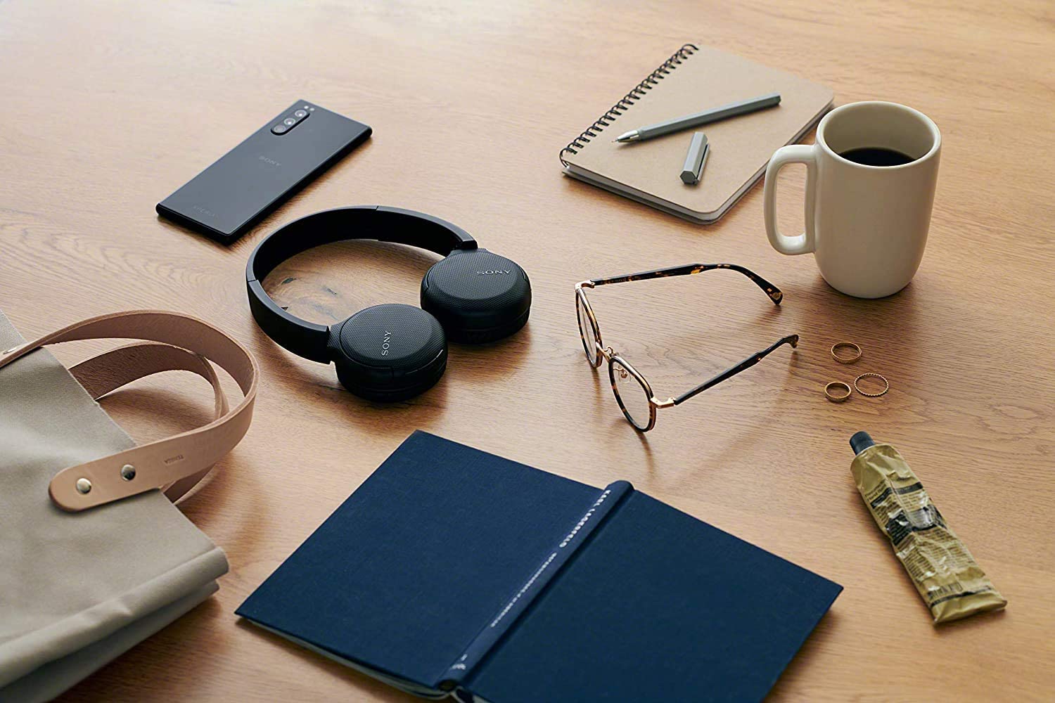 SONY WH-CH510 WIRELESS HEADPHONES BLACK [ACCESSORIES]