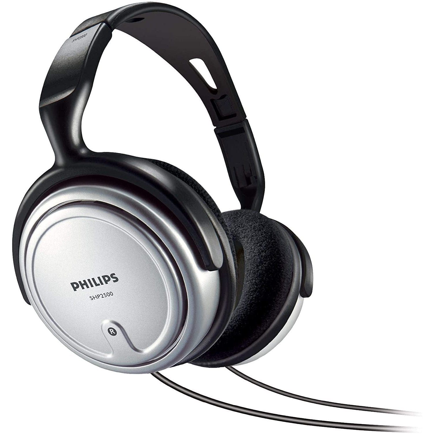 PHILIPS SHP2500/10 OVER-EAR INDOOR CORDED HEADPHONE FOR MUSIC/PC/TV - GREY [ACCESSORIES]