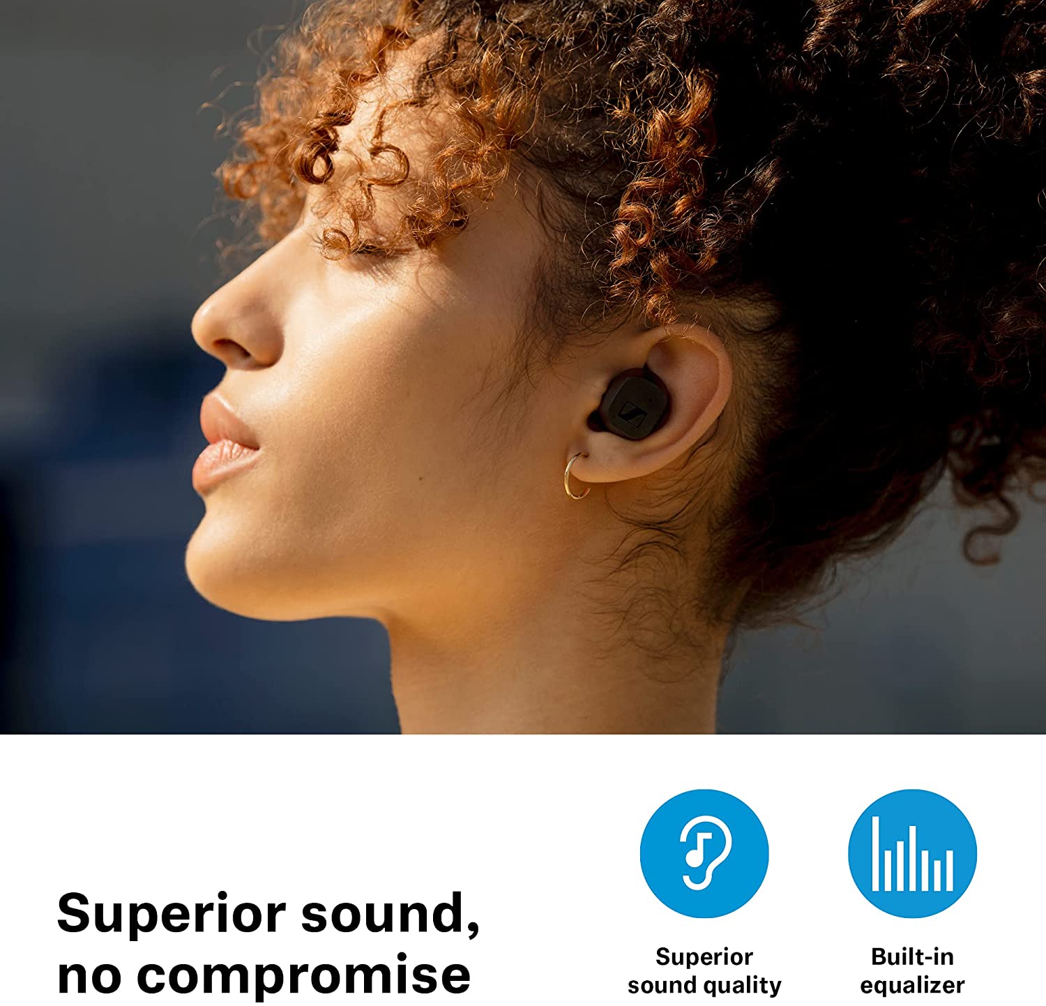 SENNHEISER CX TRUE WIRELESS EARBUDS - BLUETOOTH IN-EAR HEADPHONES (White) [ACCESSORIES]
