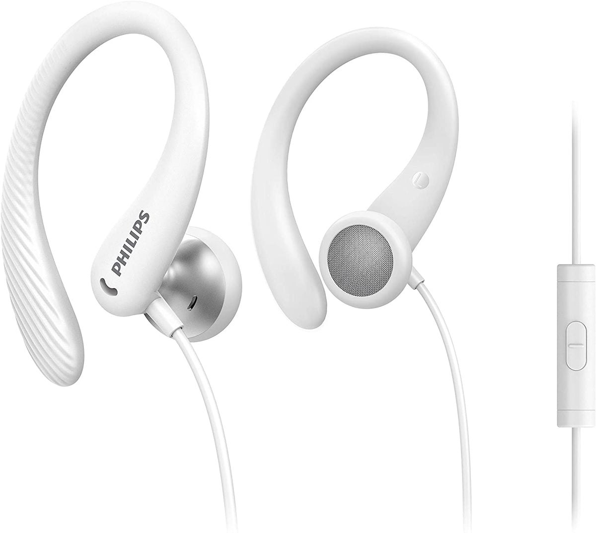 PHILIPS AUDIO SPORTS HEADPHONES A1105WT/00 WITH MICROPHONE [Accessories]