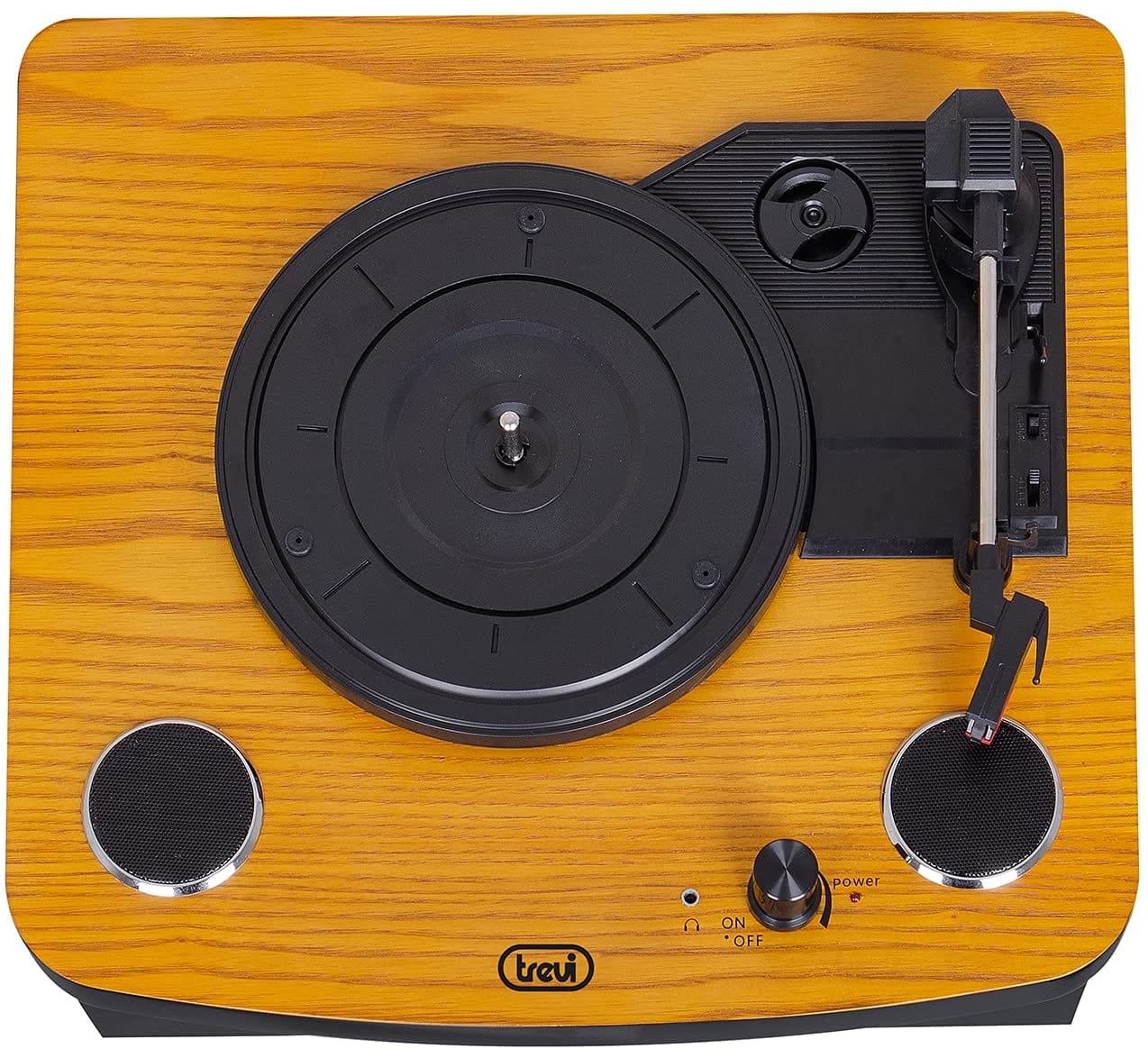 Trevi TT 1022 BT - Bluetooth Turntable (Wood) [Tech & Turntables]