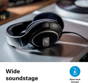 Sennheiser HD 559 Open Back Around Ear Headphone - Black/Anthracite [Accessories]