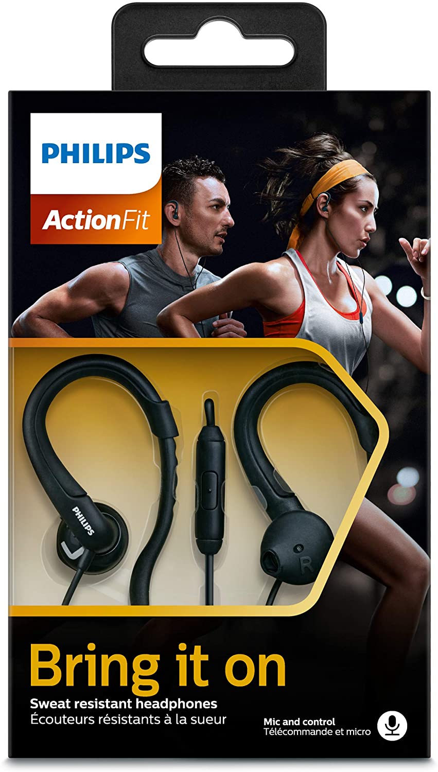 PHILIPS SPORT HEADPHONES SHQ1255TBK/00 IN-EAR SPORT HEADPHONES [ACCESSORIES]