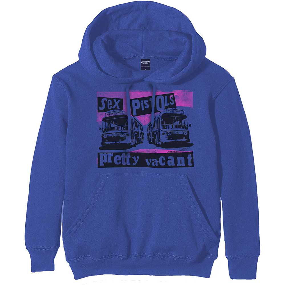 Sex Pistols - Pretty Vacant - Blue - Large [Hoodie]