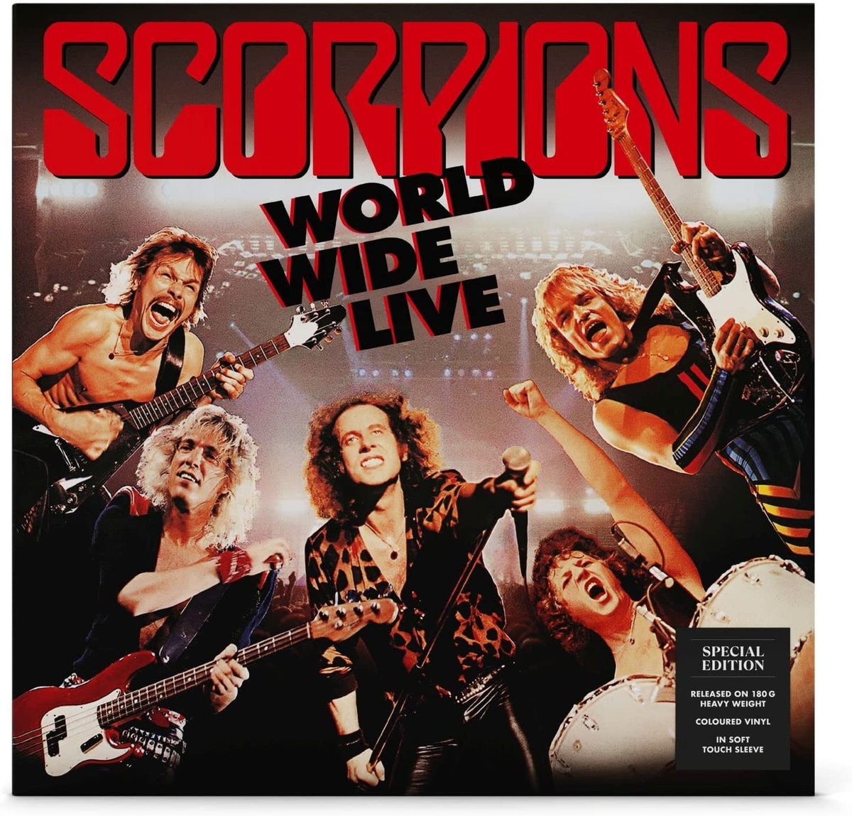 World Wide Live - Scorpions [Transparent Orange Vinyl]
