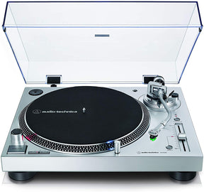 Audio-Technica AT-LP120XUSB Direct Drive Turntable (Silver) [Tech & Turntables]